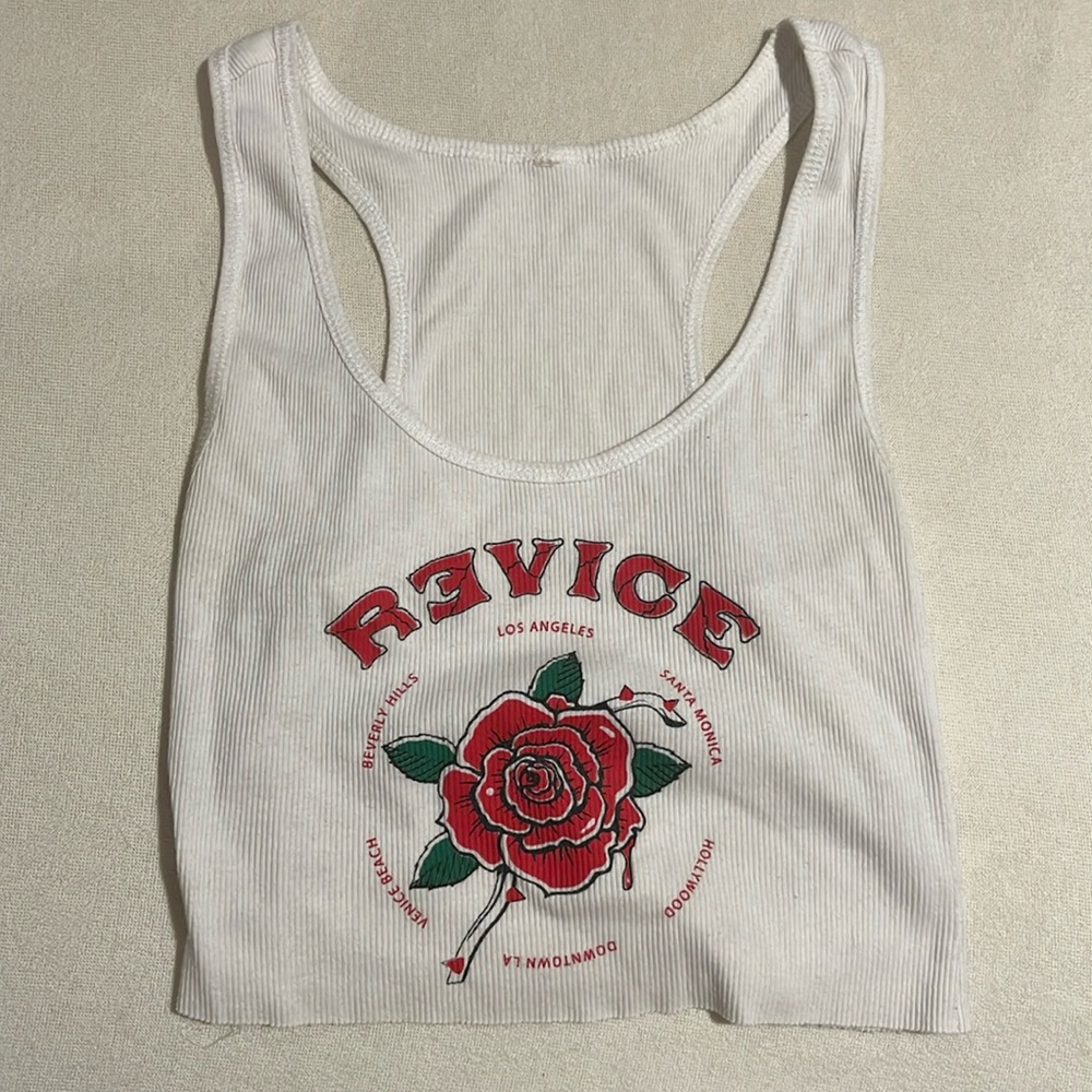 sold on Depooop. revice denim tank
